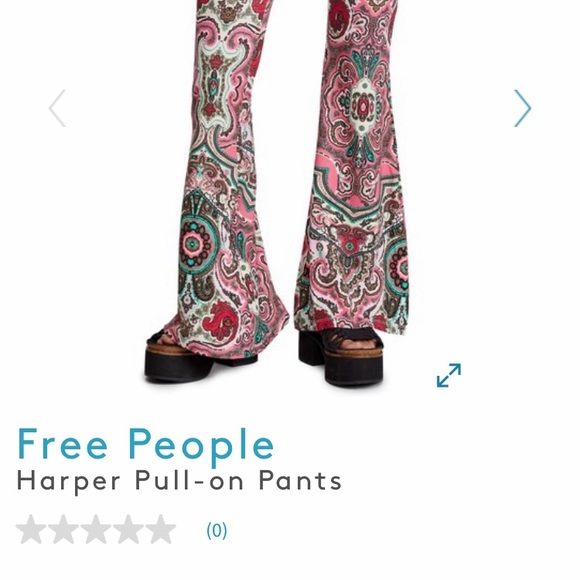 Free people high waisted Harper pull-on - Picture 6 of 6